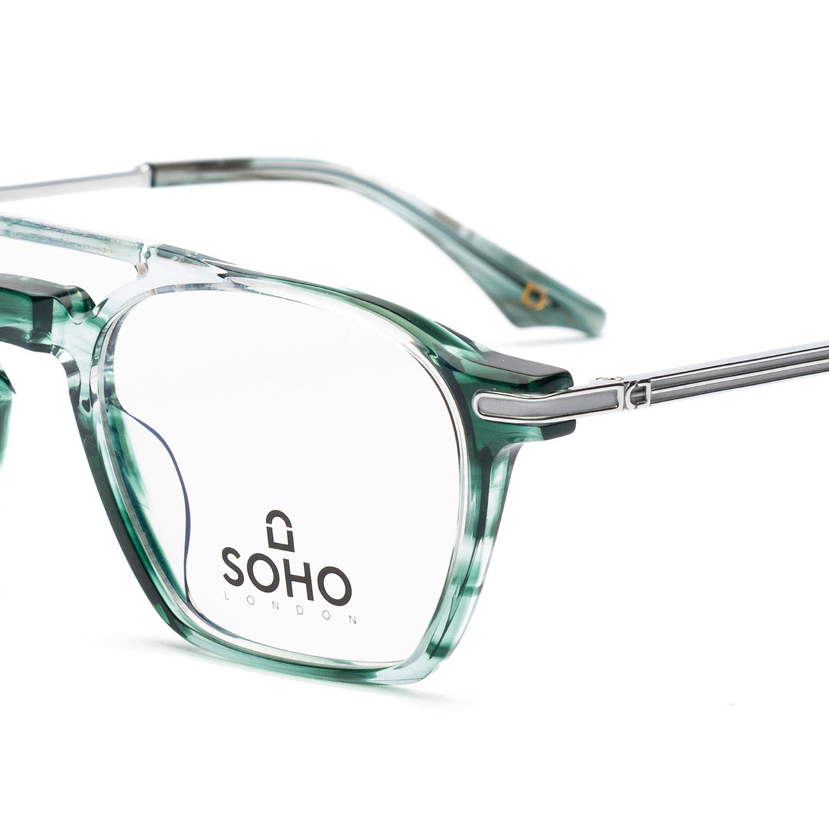 Winnet - Argento/verde striato