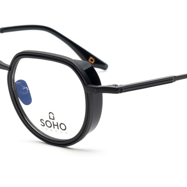 Occhiali da vista Soho London Barnet Titanium Black