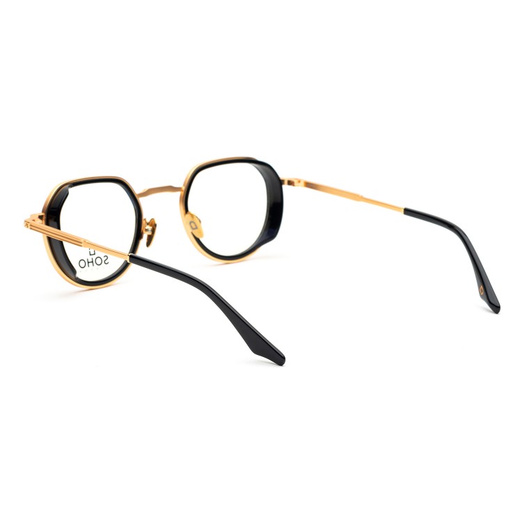 Occhiali da vista Soho London Barnet Titanium Gold - Black