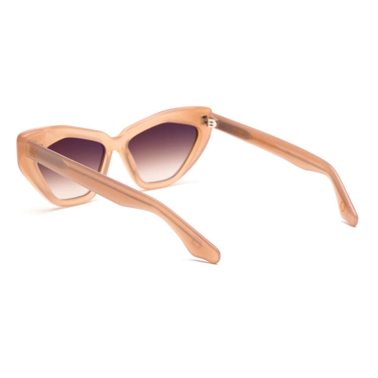 Occhiali da sole Soho London Iris Powder Pink - Smoked Brown